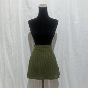 No Boundaries Army Green Size Small Juniors Skirt